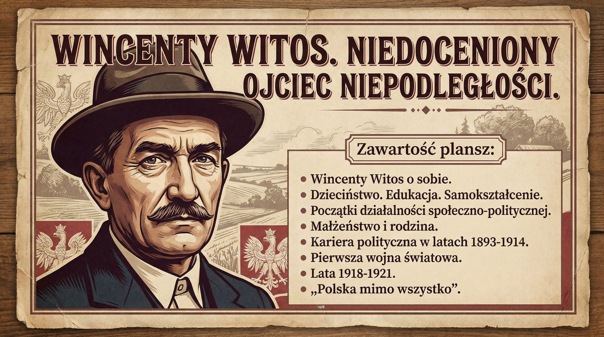 Infografika - Wincenty Witos