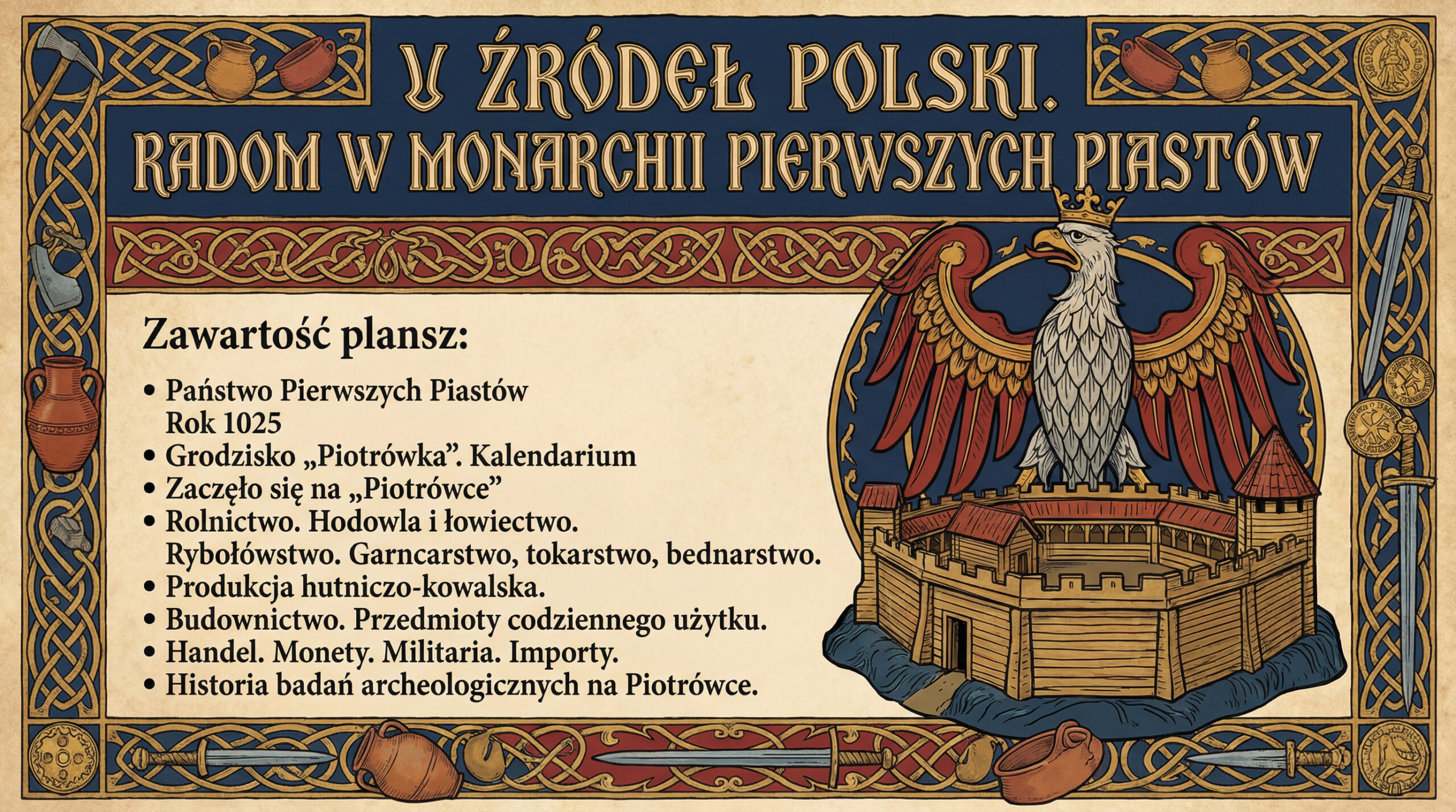 Infografika - Radom w monarchii Piastów.