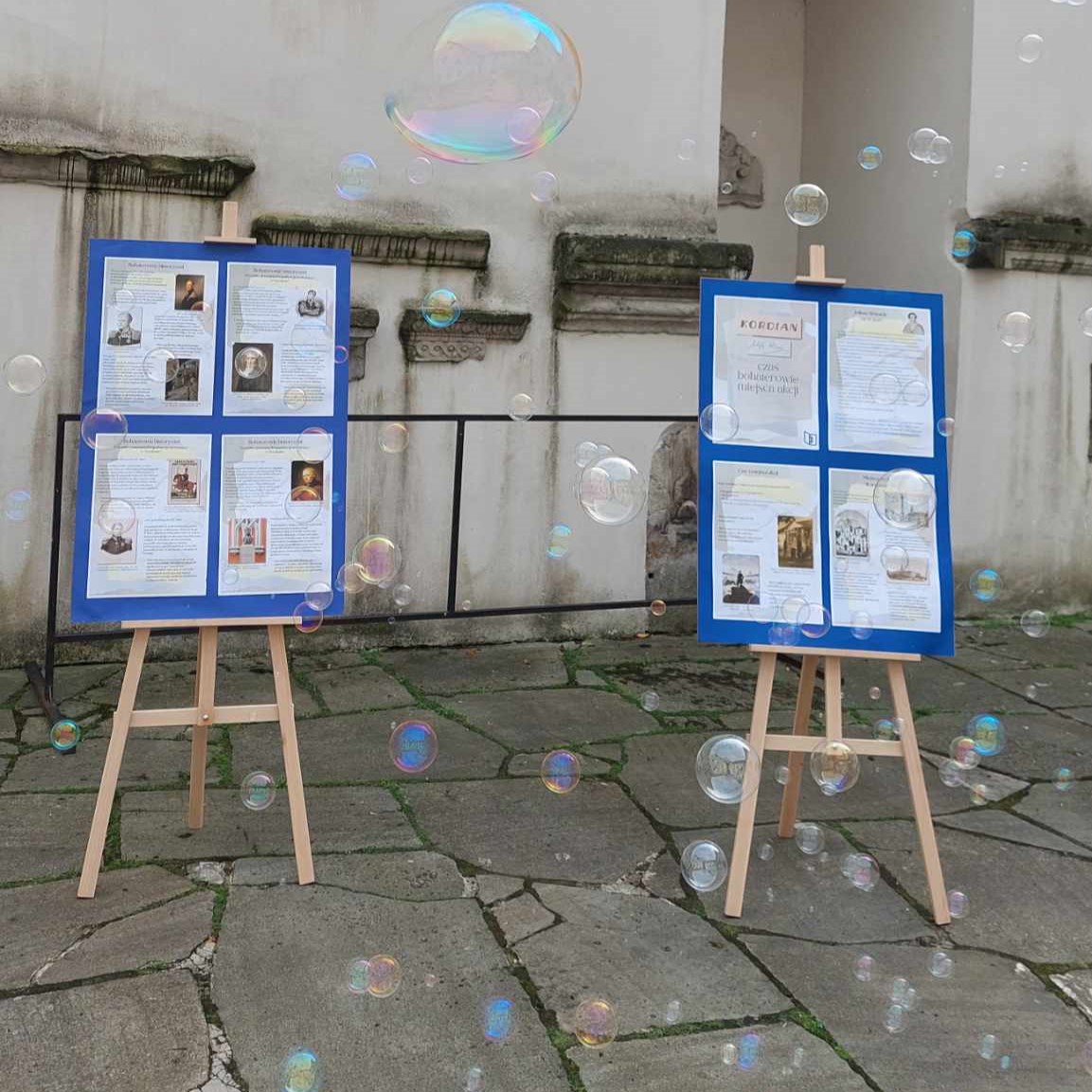 Wystawa poświęcona powieści "Kordian" Juliusza Słowackiego