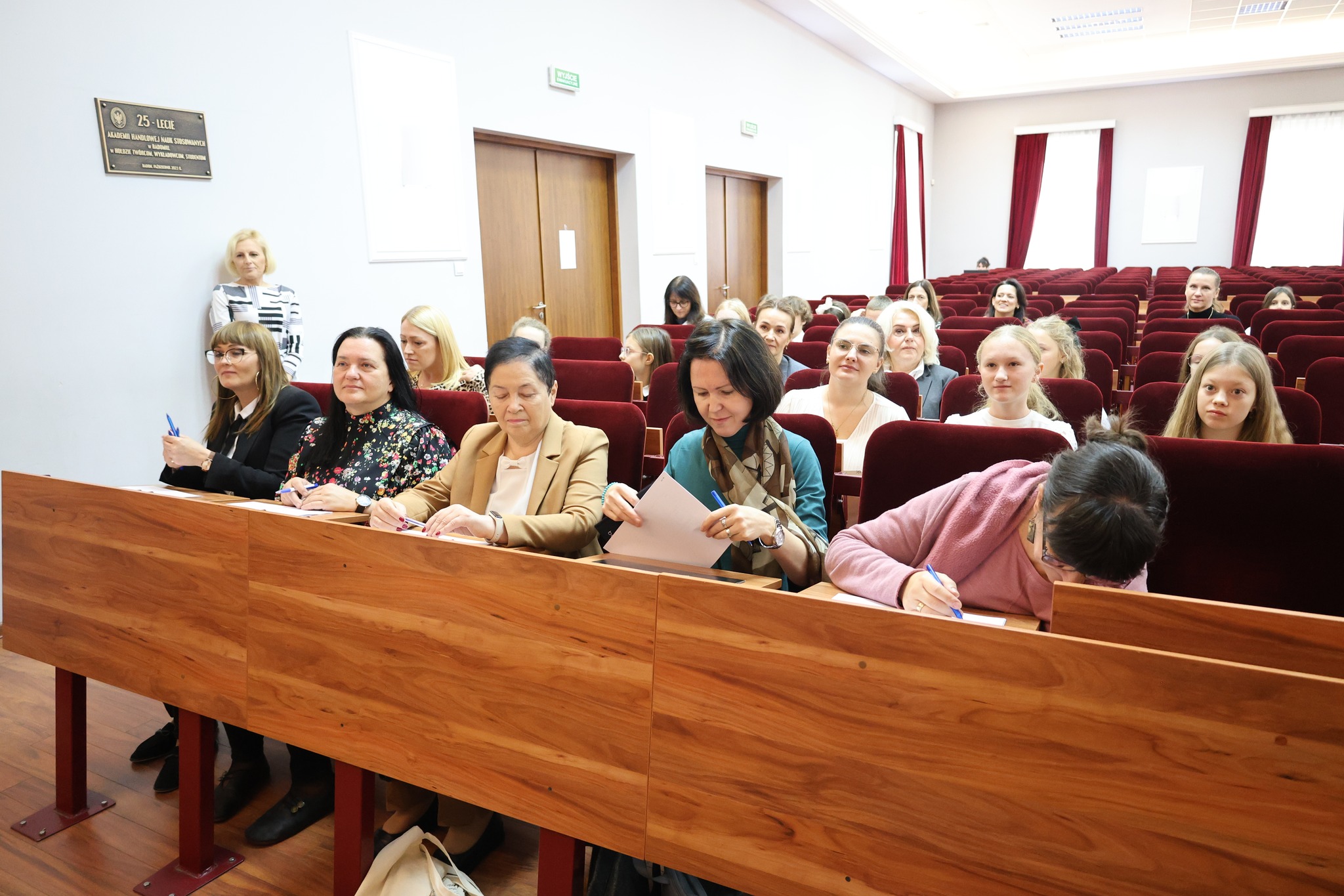 Jury konkursu recytatorskiego podczas obrad