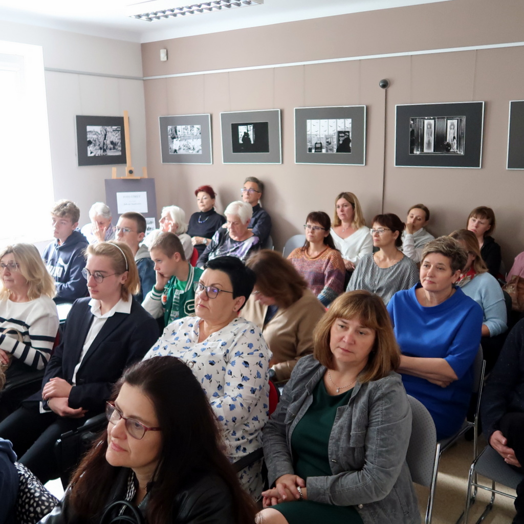 Zebrani goście spotkania z Sebastianem Piątkowskim