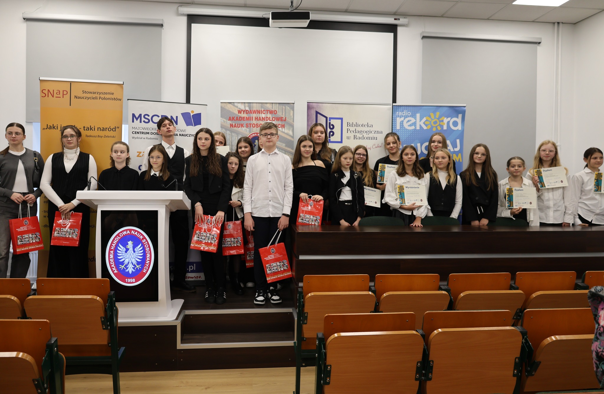 Gala finałowa Konkursu Recytatorskiego - laureaci