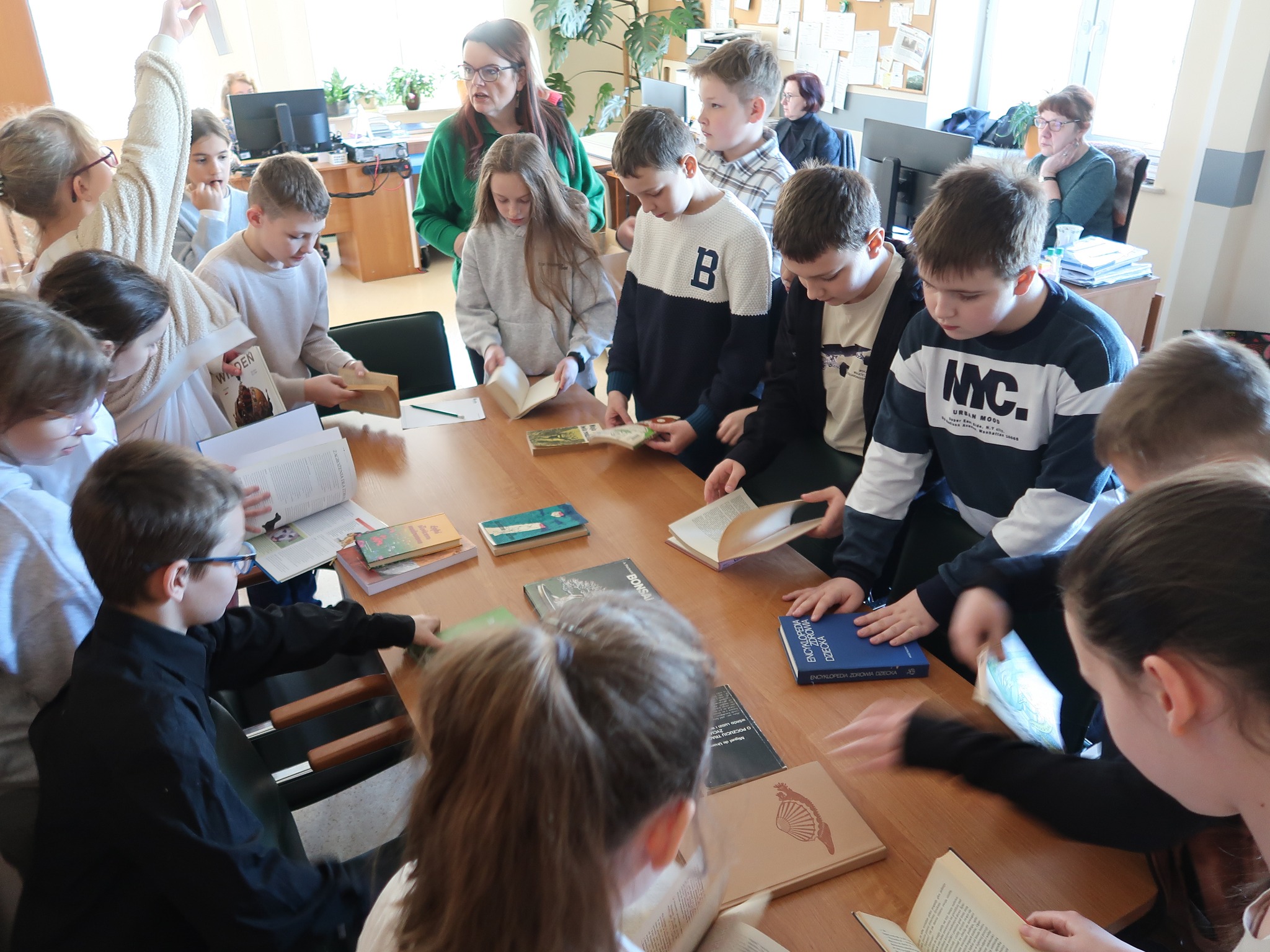 Odwiedzili nas również uczniowie klas 4a i 4b Publiczna Szkoła Podstawowa im. Janusza Korczaka w Kowali-Stępocinie