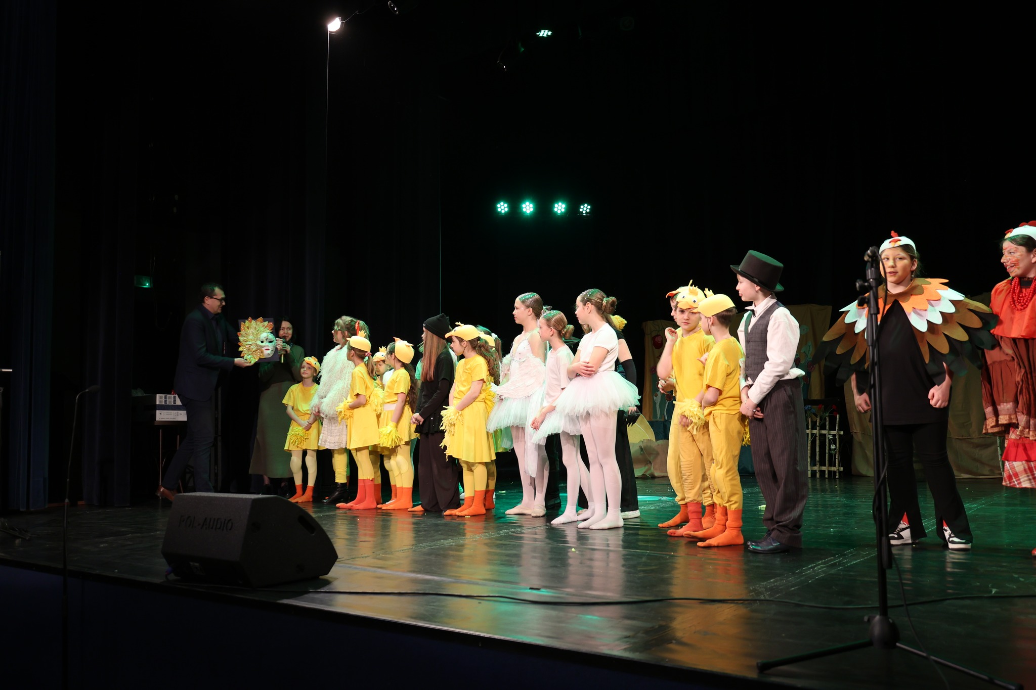 koncert laureatów 6. Młodzieżowego Przeglądu Teatralnego