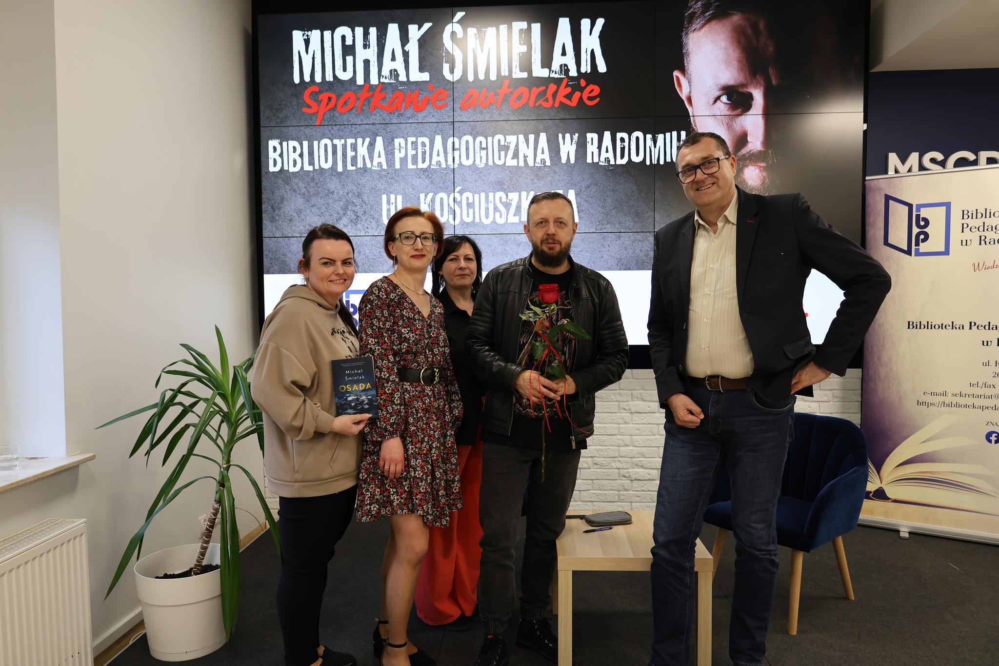 Spotkanie z Michałem Śmielakiem