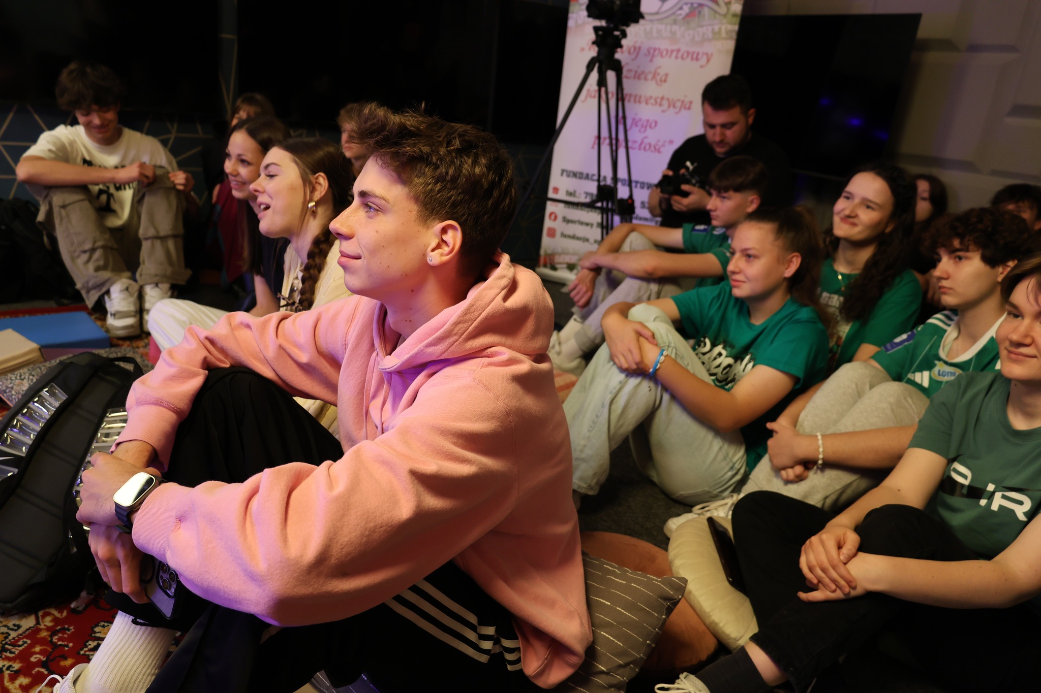 Spotkanie w ramach projektu edukacyjnego "To nas porusza"