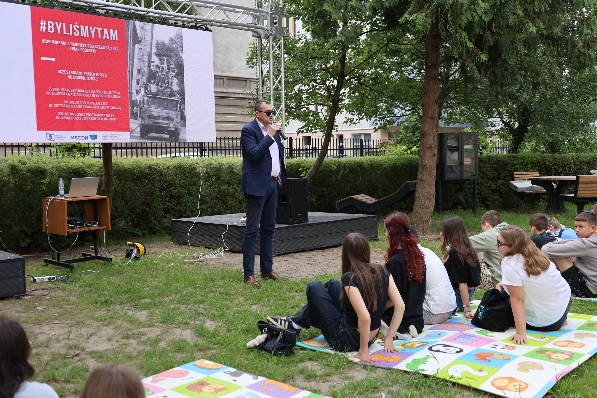 bylismy-tam-3 Zakończenie projektu edukacyjnego "Byliśmy tam - wspomnienia z Radomskiego Czerwca 1976".
