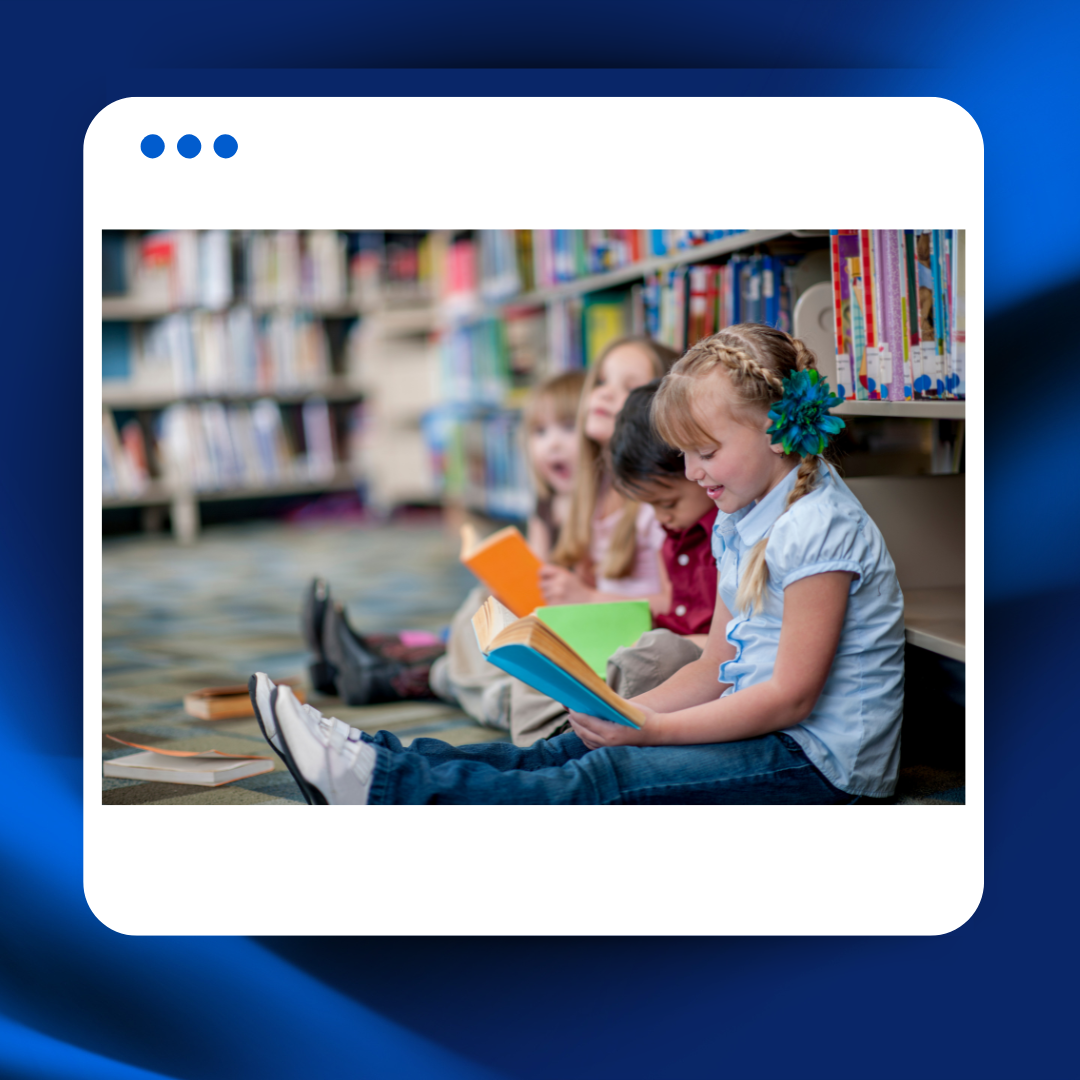 Kreatywne pióro w bibliotece