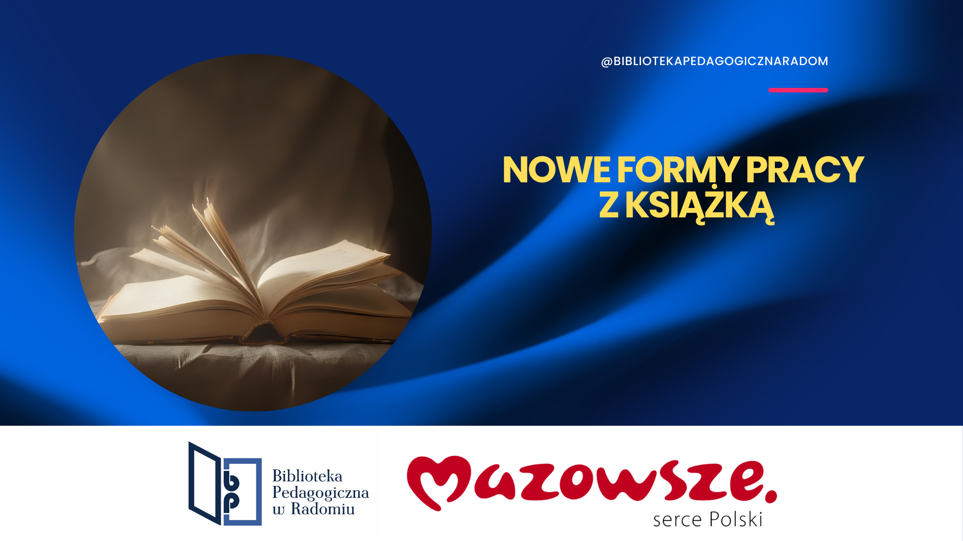 Obraz przedstawiający otwartą ksiązkę