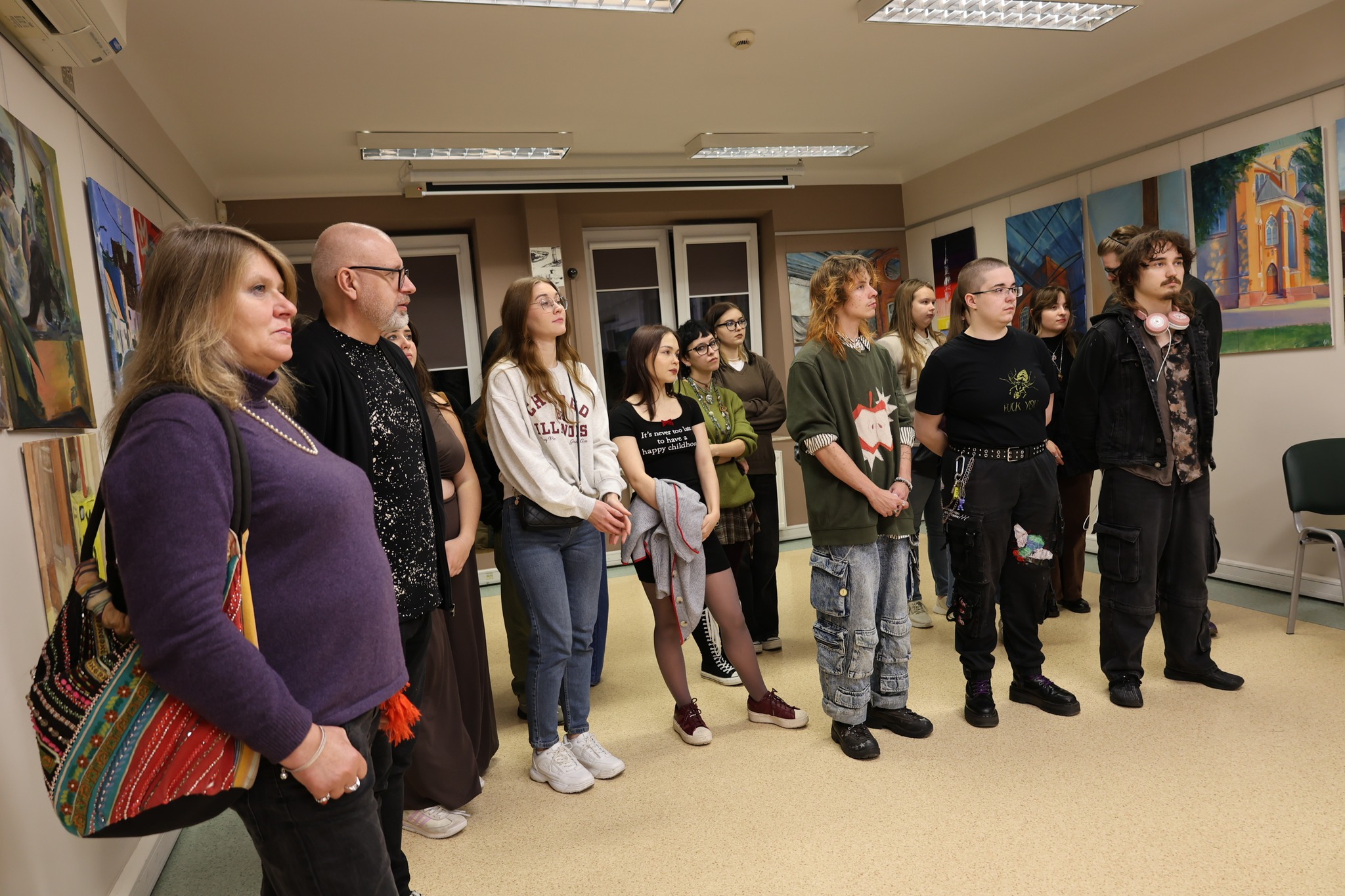 Wernisaż wystawy 3X Plener