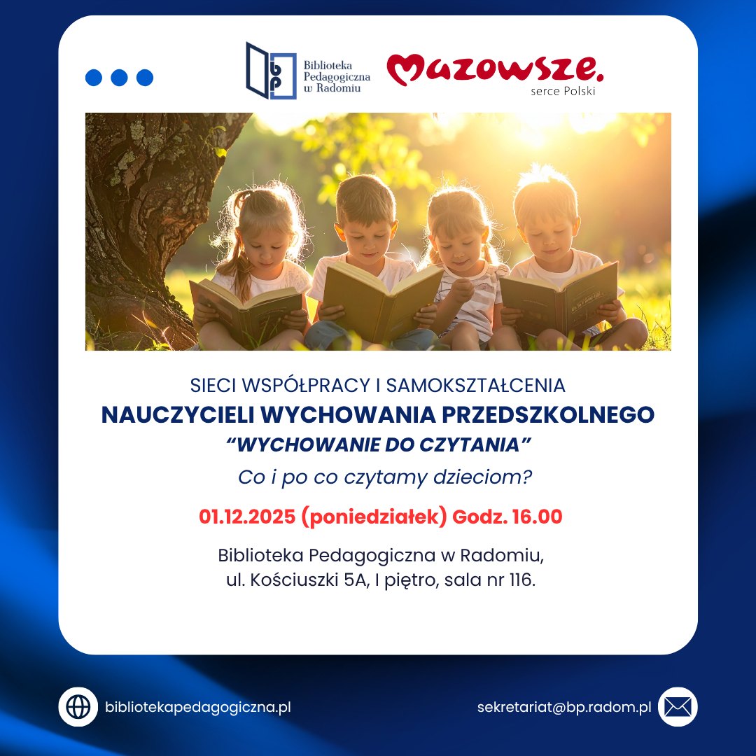 Sieć współpracy i samokształcenia nauczycieli przedszkola