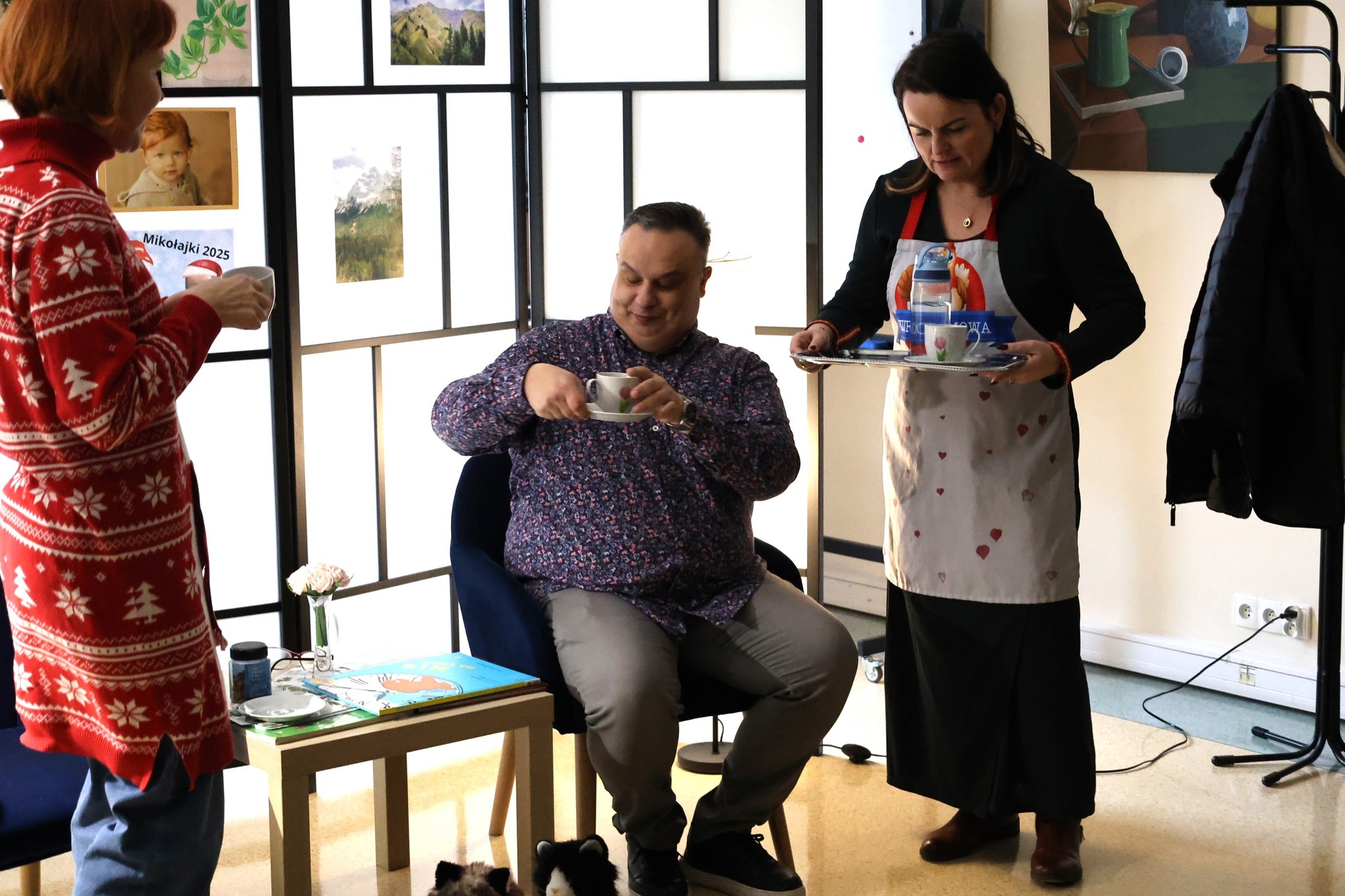 Tata też czyta - przedstawienie