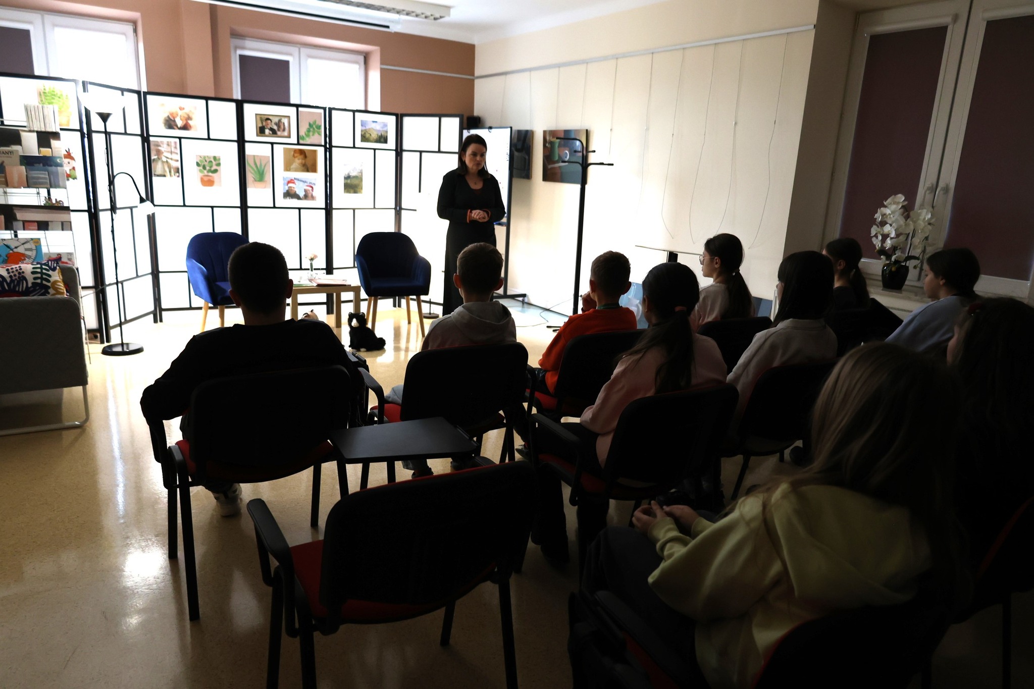 Tata też czyta - przedstawienie