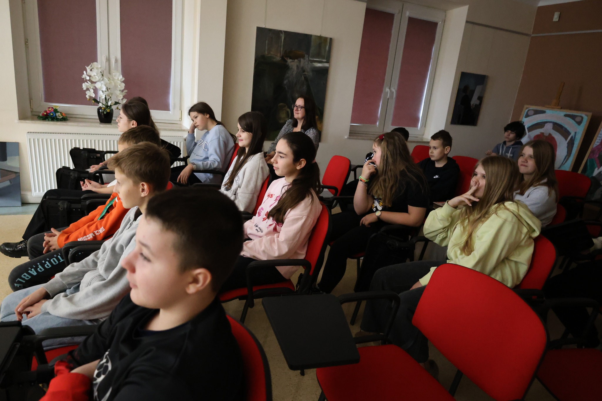 Tata też czyta - przedstawienie