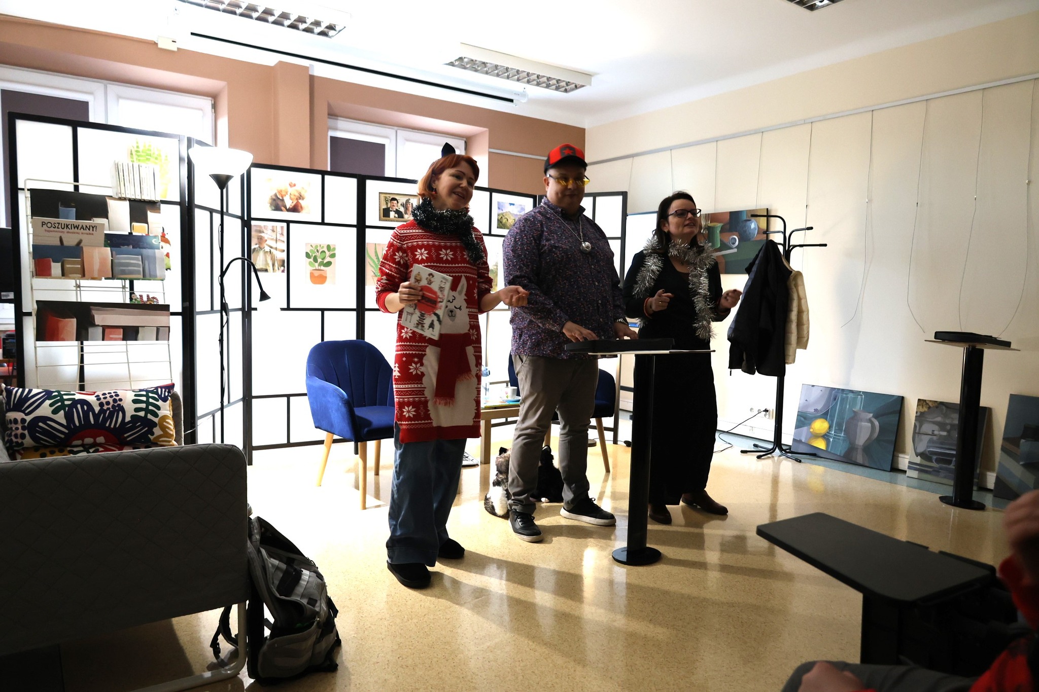 Tata też czyta - przedstawienie