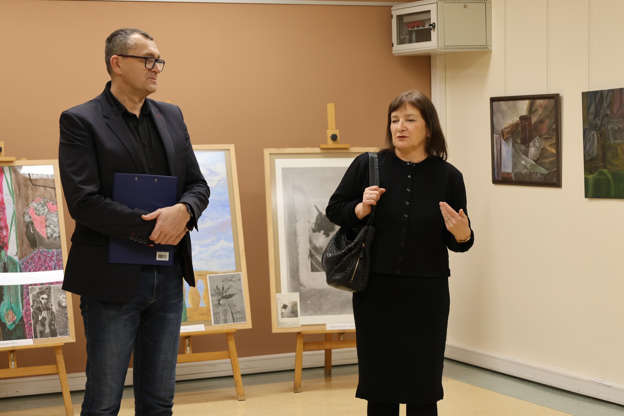 Koncepcje i ścieżki - wystawa prac studentów Wydziału Sztuki Uniwersytetu Radomskiego