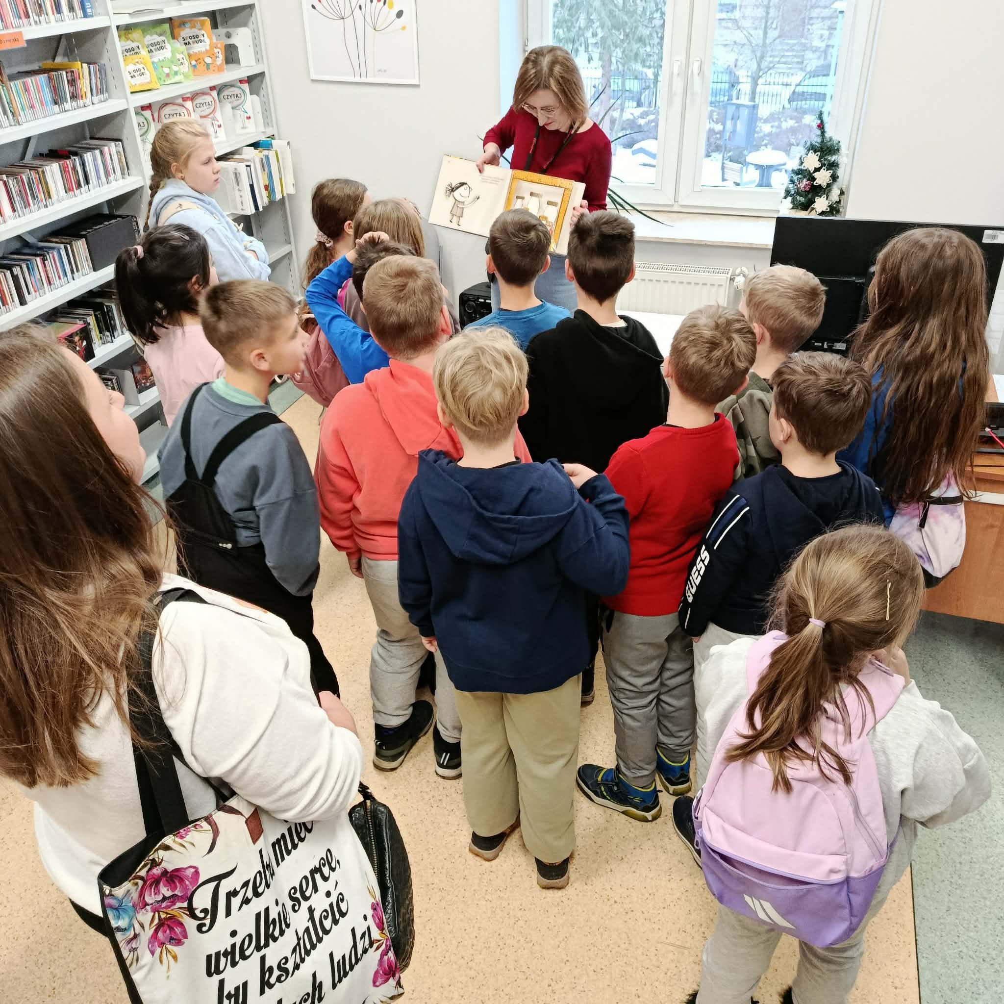 Fotorelacja z wizyty uczniów PSP nr 17