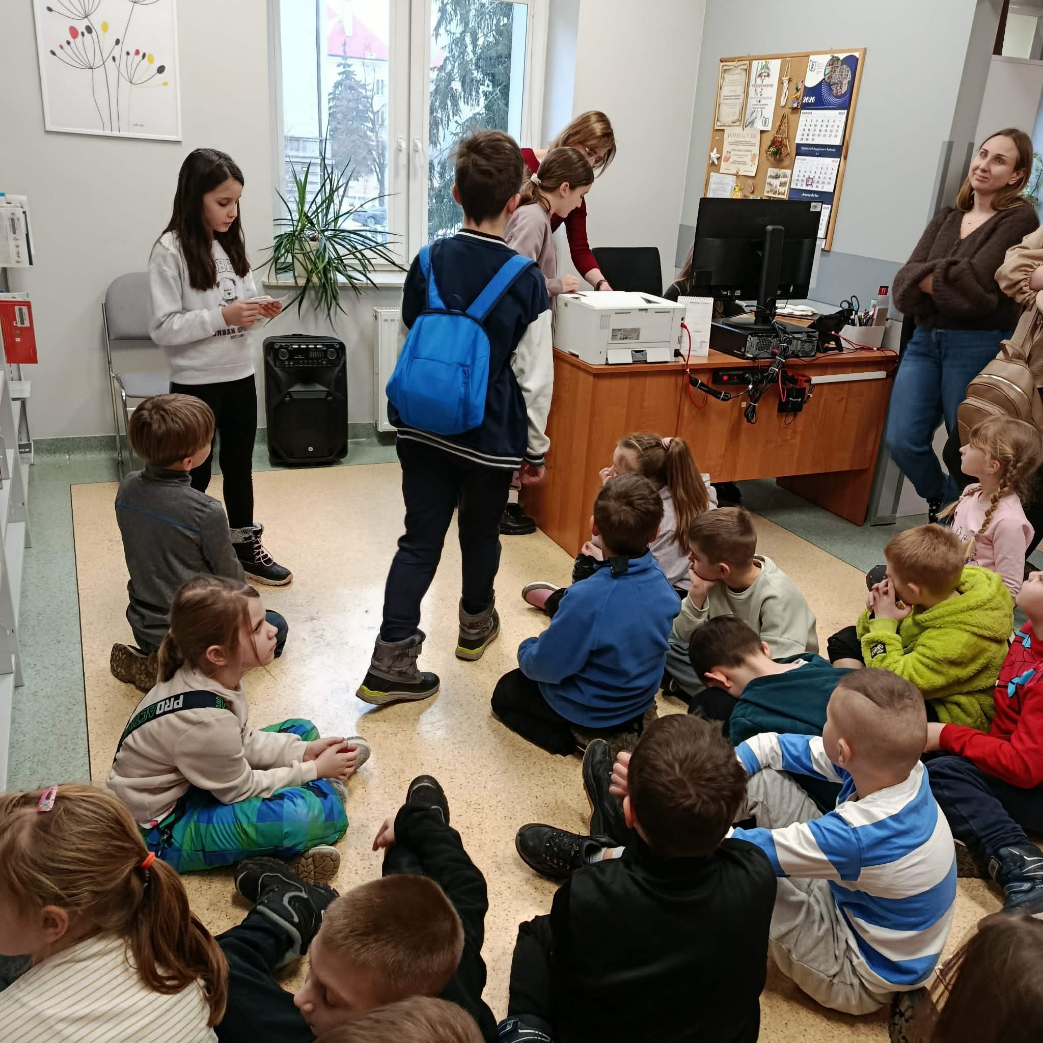 Fotorelacja z wizyty uczniów PSP nr 17