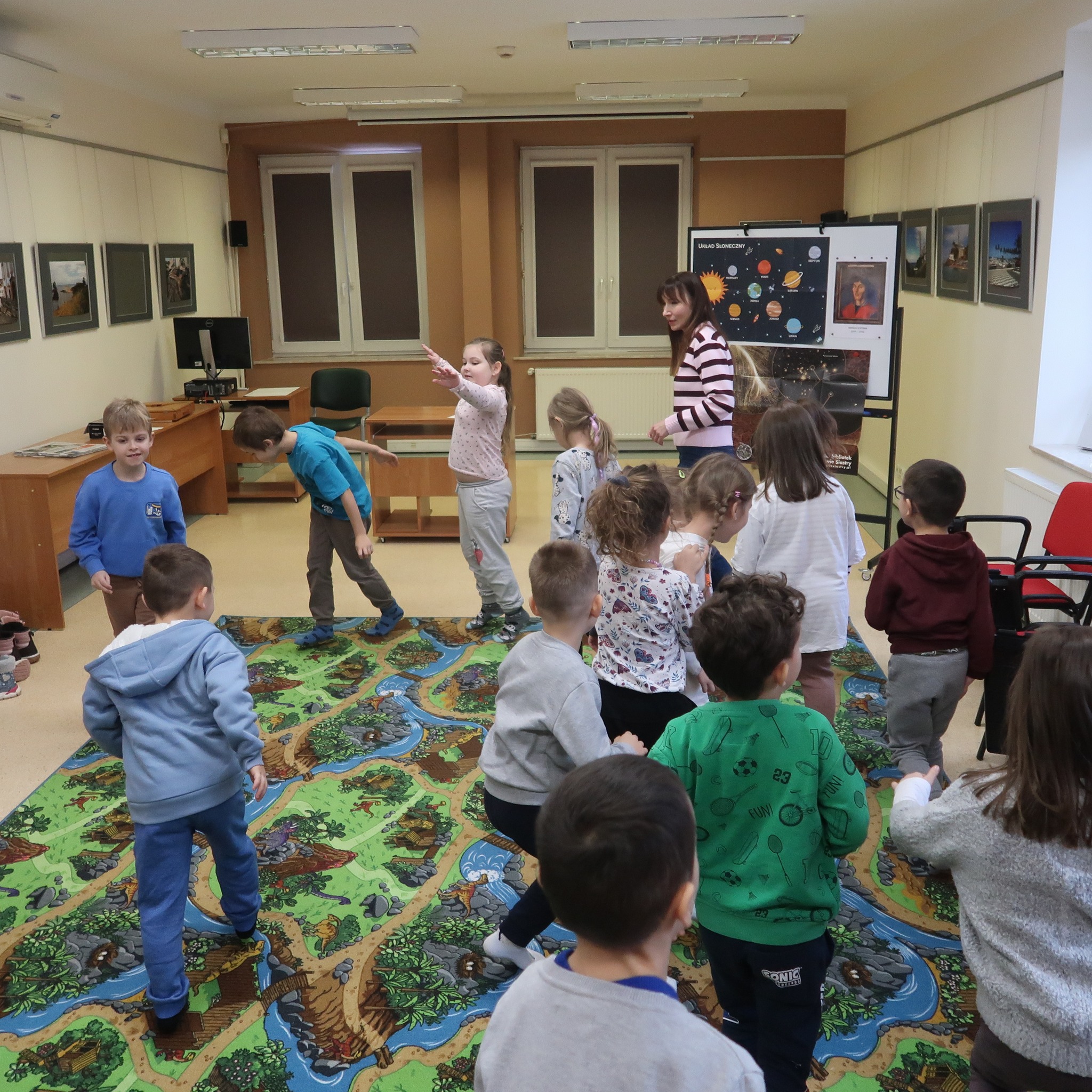 zajęcia organizowane w bibliotece