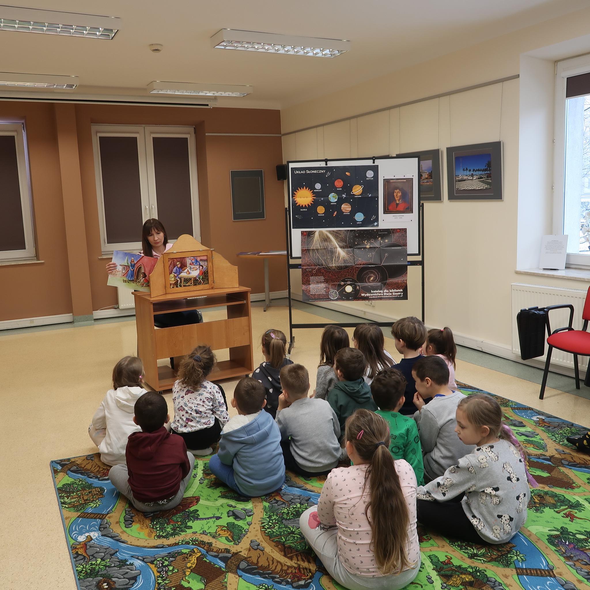 zajęcia organizowane w bibliotece