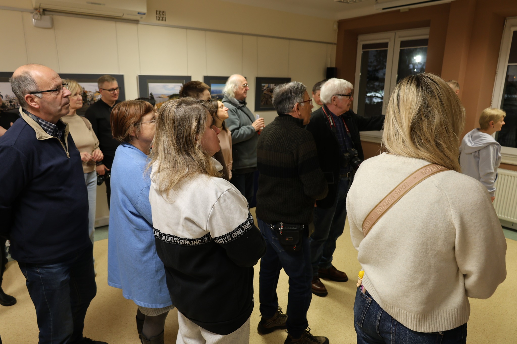 wernisaż wystawy Leona Pierzchalskiego