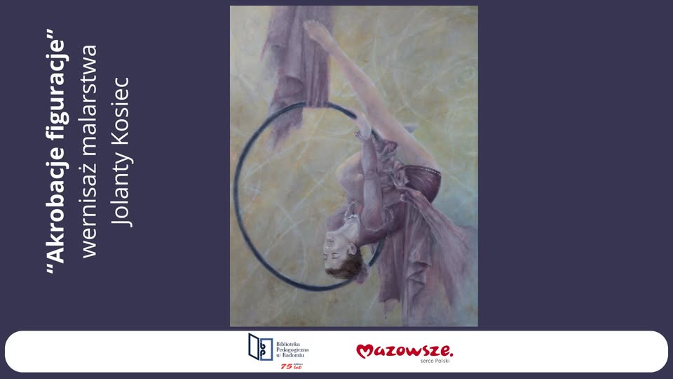 plakat promujący wernisaż 