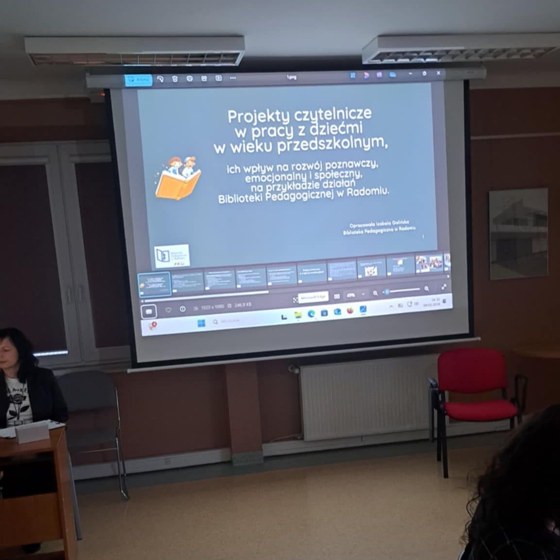 Spotkanie członków Sieci Współpracy i Samokształcenia Nauczycieli Przedszkoli - Wychowanie do czytania