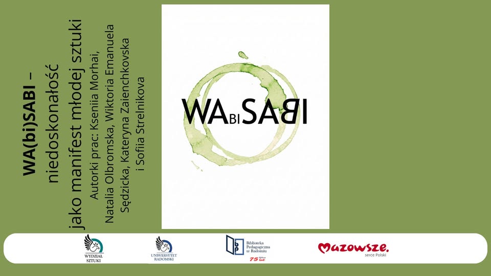 infografika: wernisaż wystawy WA(bi)SABI