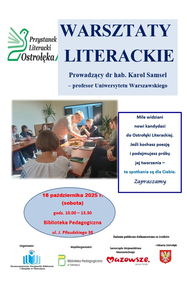 warsztaty literackie
