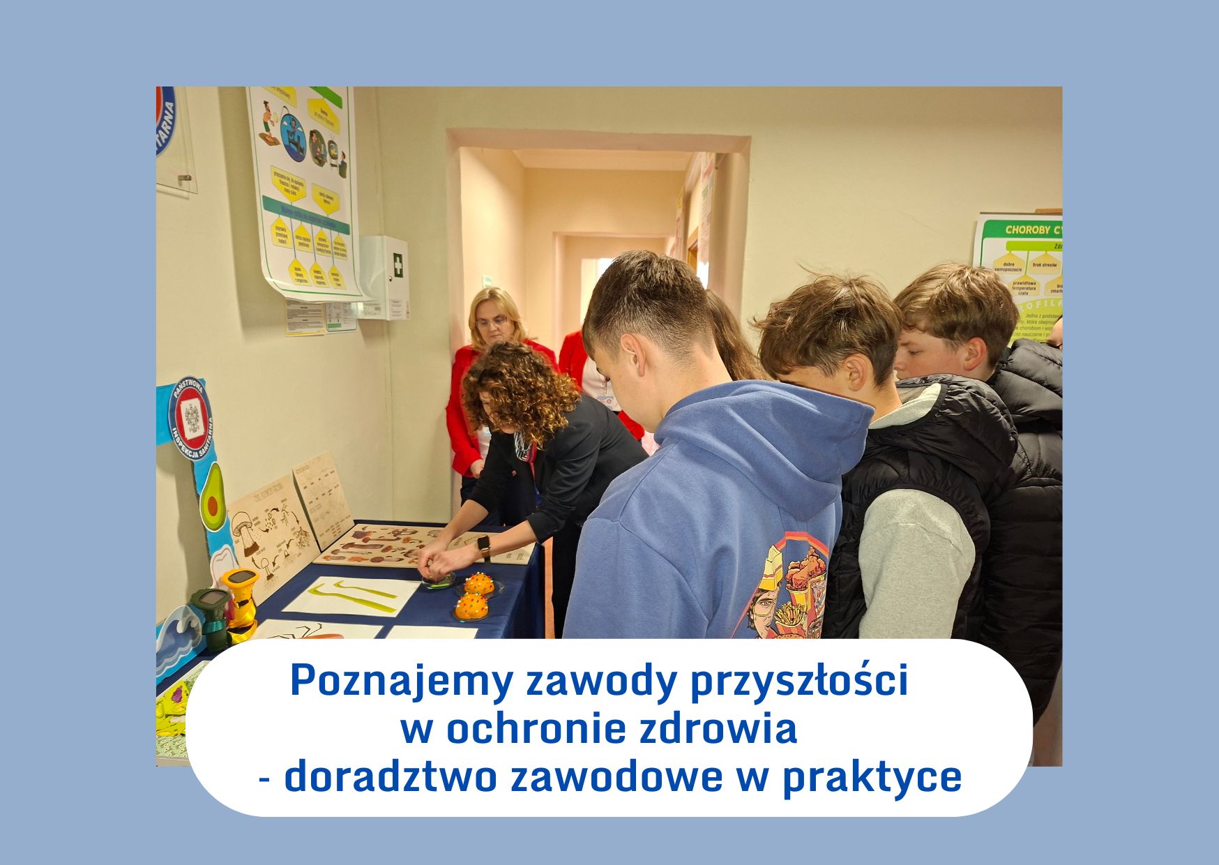 Poznajemy zawody przyszłości w ochronie zdrowia – doradztwo zawodowe w praktyce