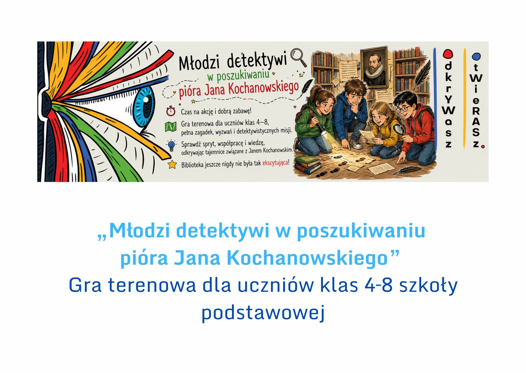 Tydzień Bibliotek 2026 – czas start! Biblioteka. Otwierasz. Odkrywasz. XXIII Ogólnopolski Tydzień Bibliotek Zapraszamy do Biblioteki Pedagogicznej w Radomiu Filia w Zwoleniu(14)