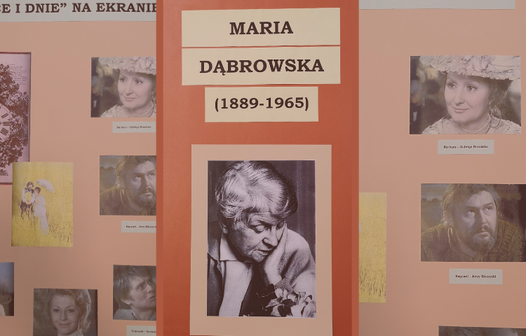 ilustracje do wystawy o Marii Dąbrowskiej