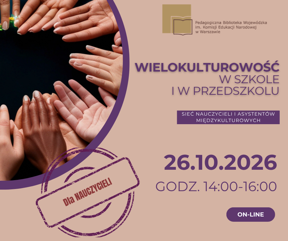 26 10 2026 Wielokulturowość w szkole i w przedszkolu
