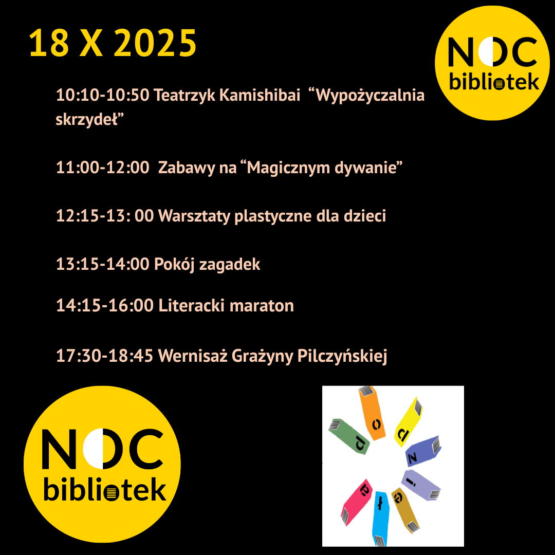 Noc bibliotek 2025