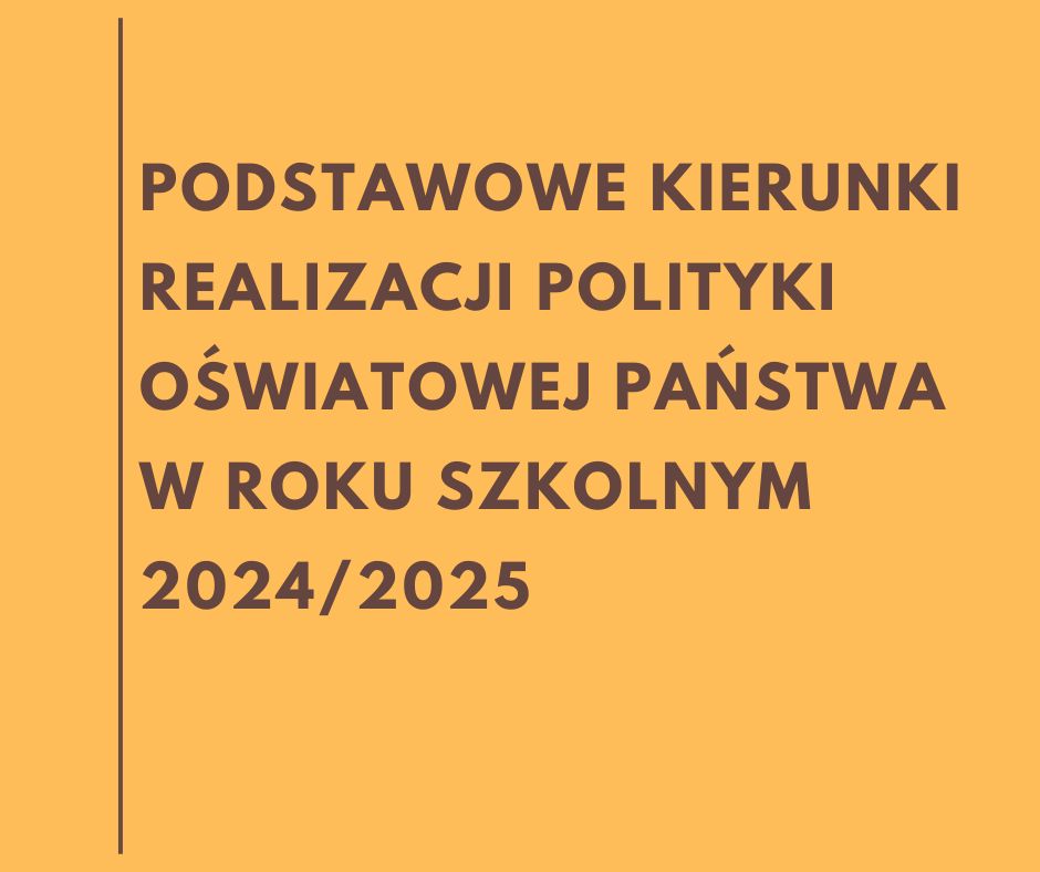 Grafika z napisem kierunki polityki państwa.